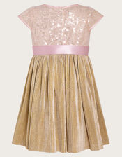 Baby Shimmer Sequin Truth Dress, Gold (GOLD), large
