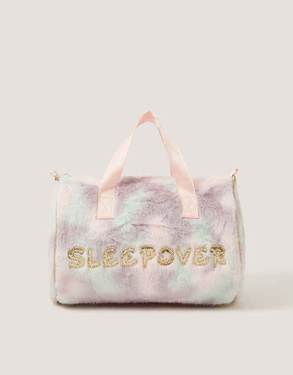 Fluffy Sleepover Duffle Bag, , large