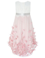 Flutter Butterfly Occasion Dress, Pink (PINK), large