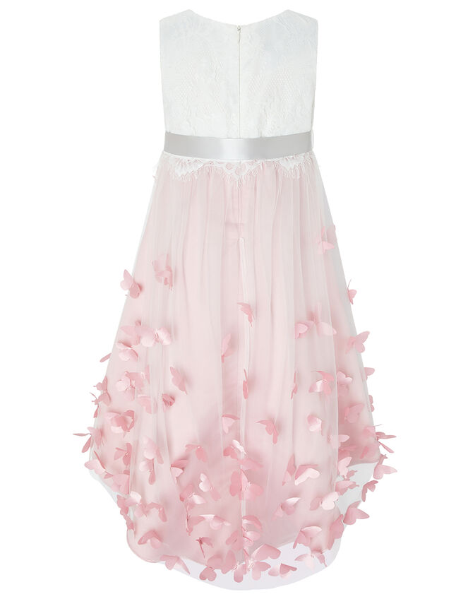 Flutter Butterfly Occasion Dress, Pink (PINK), large