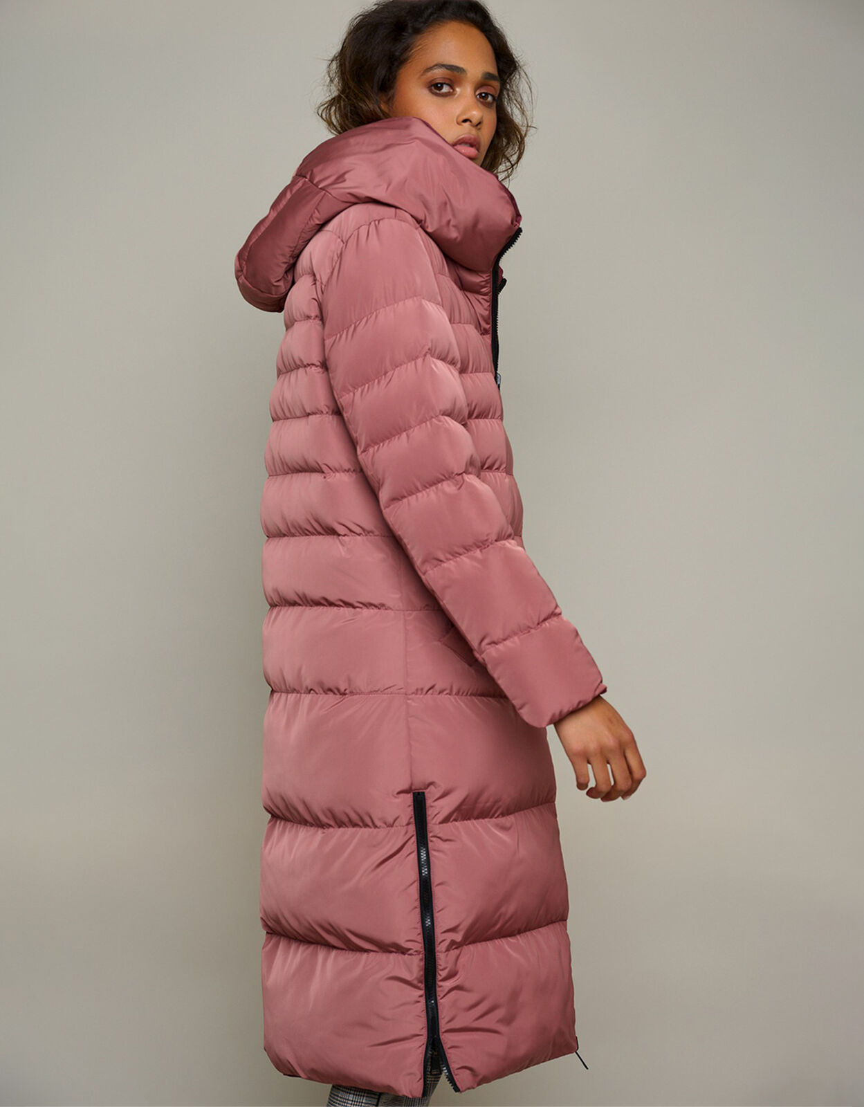 Longline padded 2025 coat womens