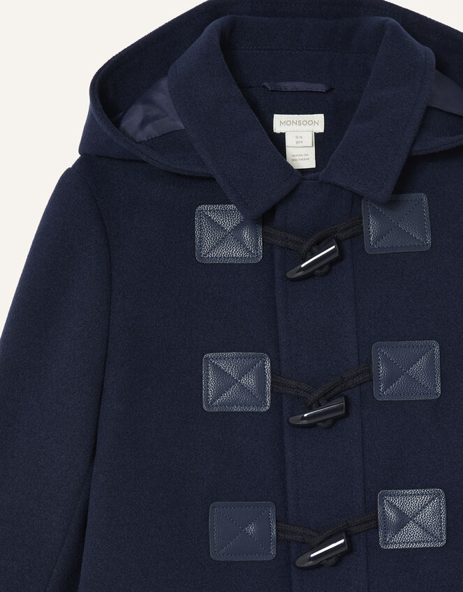 Duffle Coat , Blue (NAVY), large