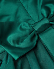 Tulle Bridesmaid Dress, Green (DARK GREEN), large