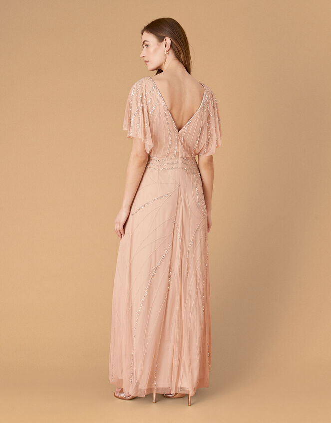 ARTISAN Autumn Floral Maxi Dress, Pink (PINK), large