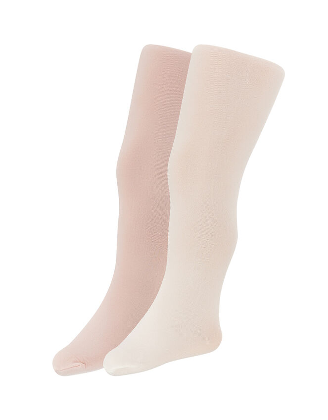 Baby Plain Nylon Tights Multipack, Pink (PINK), large