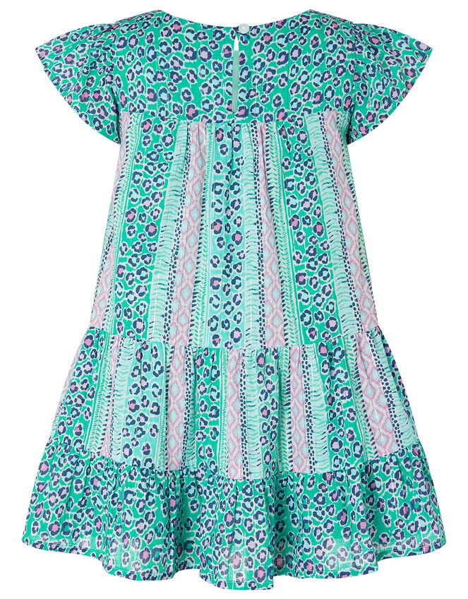 Mischa Leopard Print Tunic and Leggings Set, Green (GREEN), large