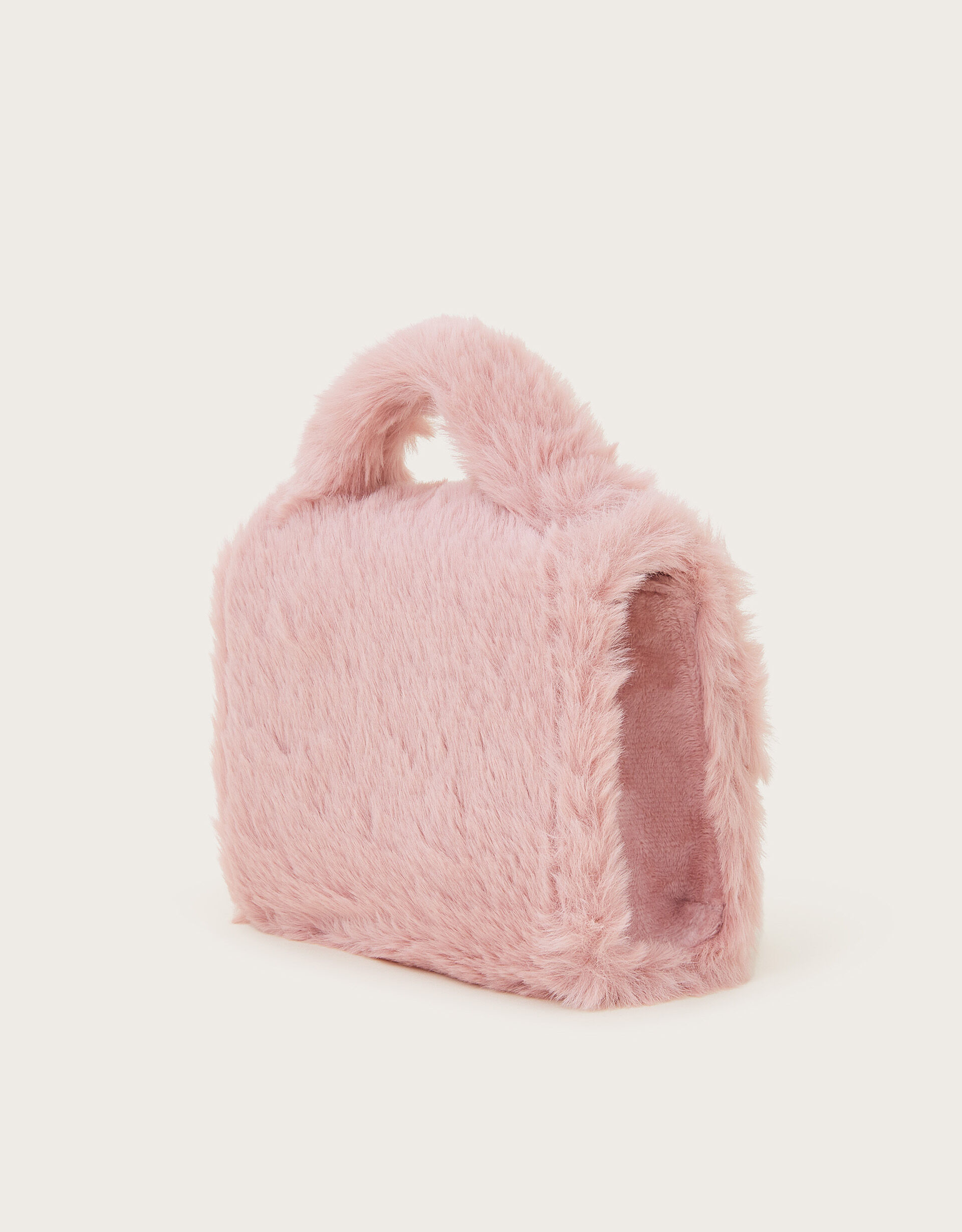 Mini Fluffy Faux Fur Handbag Accessories Monsoon UK