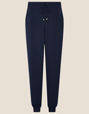 LOUNGE Nieve Jersey Joggers, Blue (NAVY), large