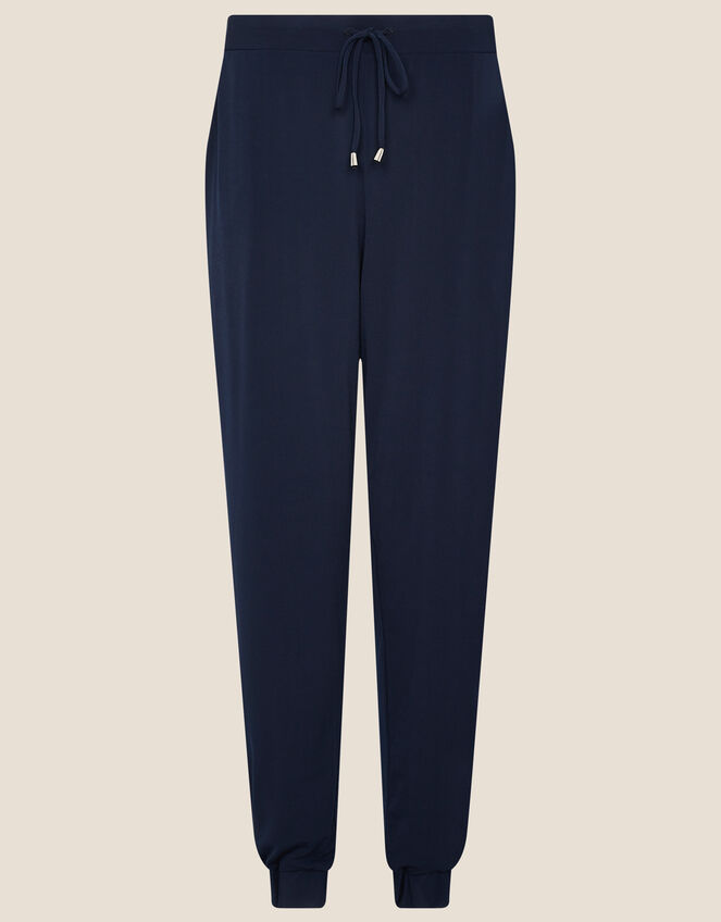 LOUNGE Nieve Jersey Joggers, Blue (NAVY), large