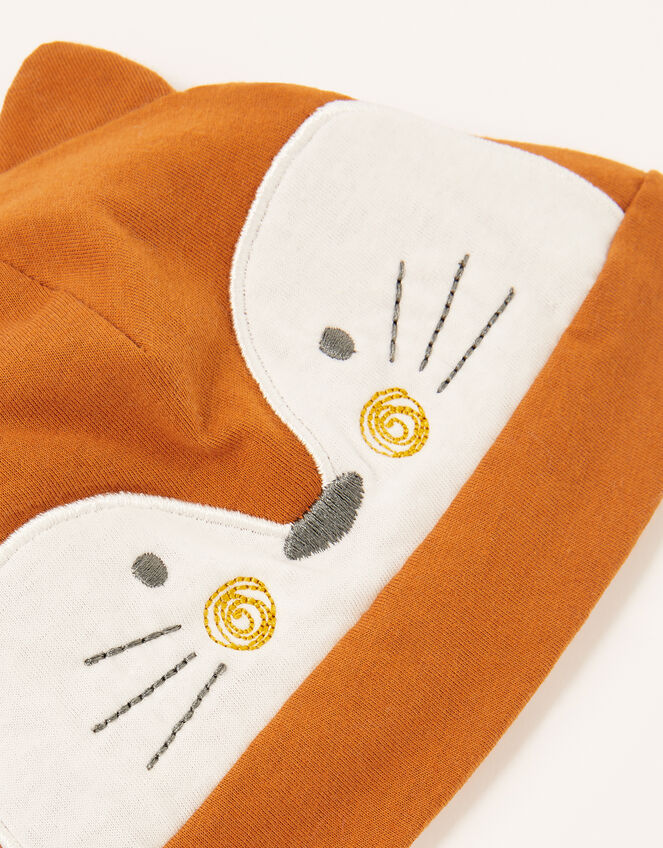 Baby Fox Hat, Orange (ORANGE), large