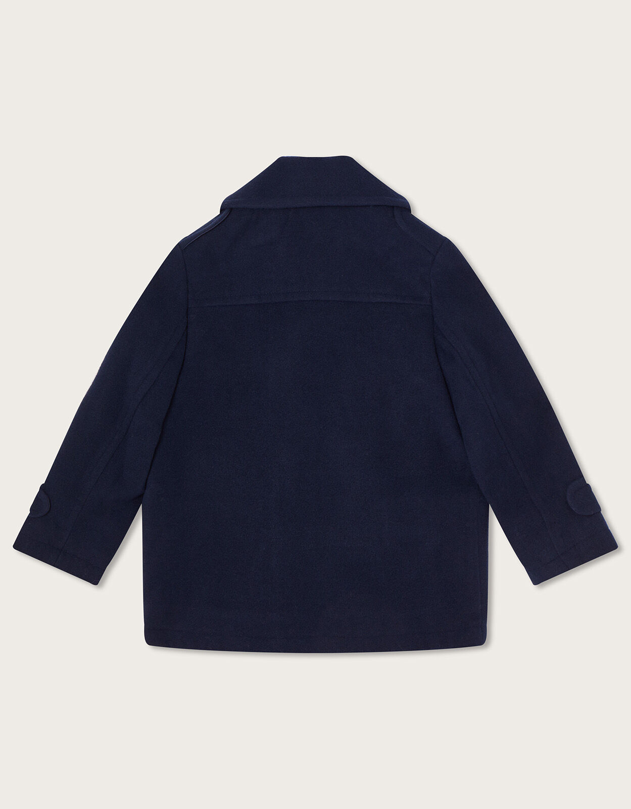 Button Peacoat Blue Boys Coats Jackets Monsoon UK