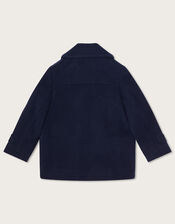 Button Peacoat, Blue (NAVY), large