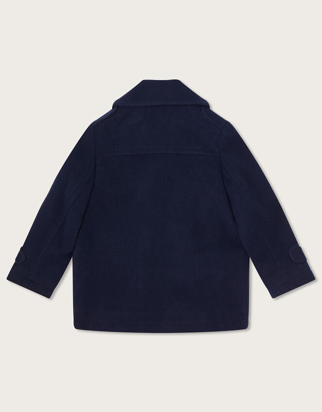 Button Peacoat, Blue (NAVY), large