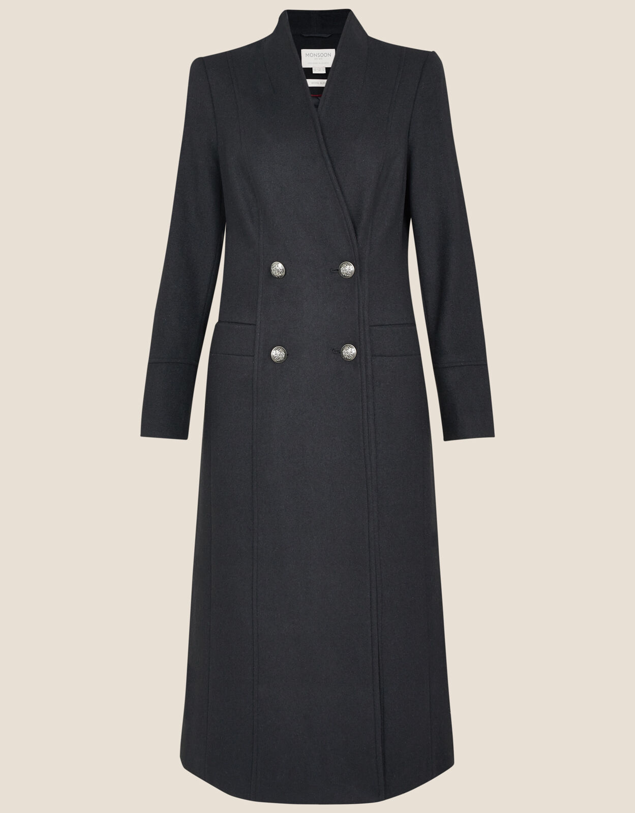 black wool coat uk
