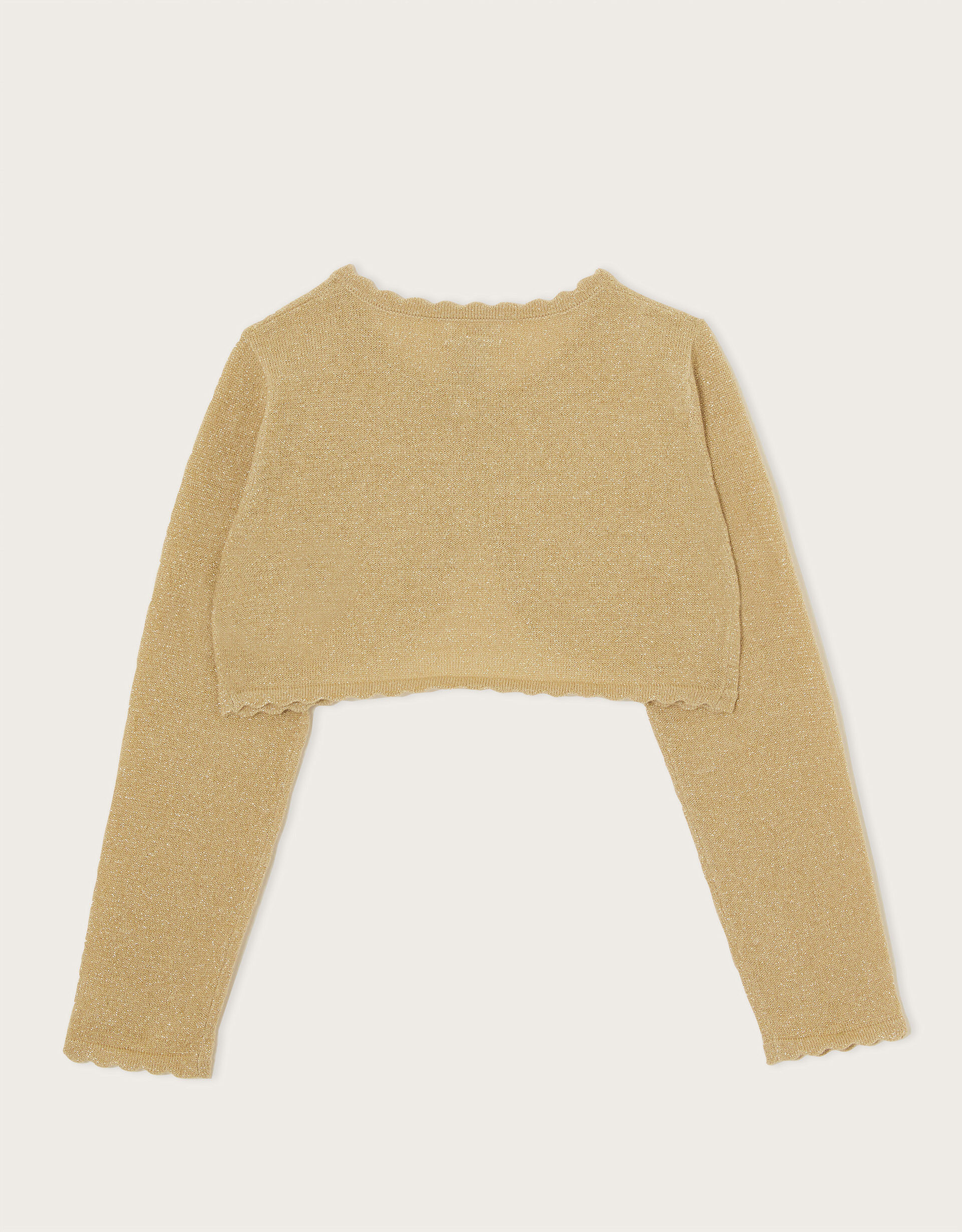 Niamh Cardigan Gold Girls Cardigans Monsoon UK