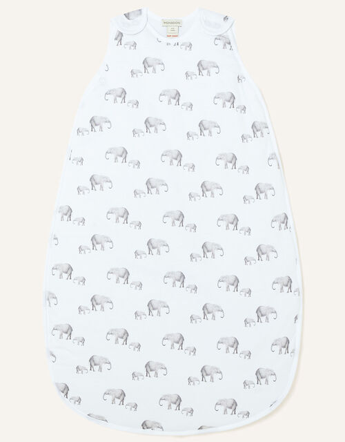 Newborn Harry Elephant Sleeping Bag 2.5 Tog, Ivory (IVORY), large