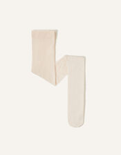 Baby Bridal Spot Tights, Ivory (IVORY), large