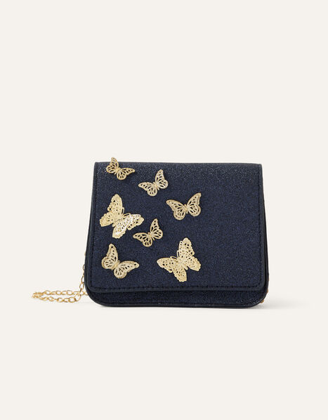 Leorah Butterfly Glitter Bag, , large