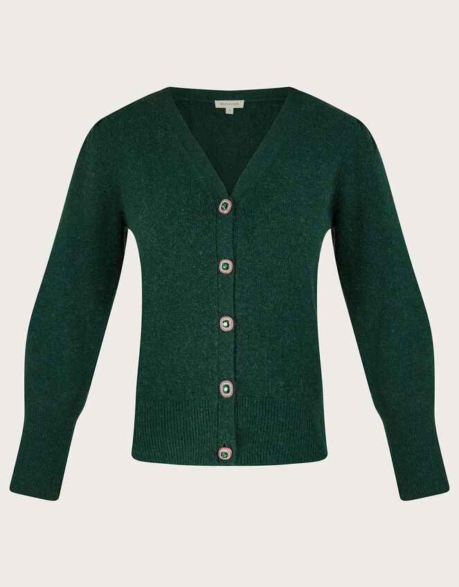 Bree Button Cardigan Green | Cardigans | Monsoon UK.