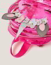 Clear Unicorn Backpack, , large