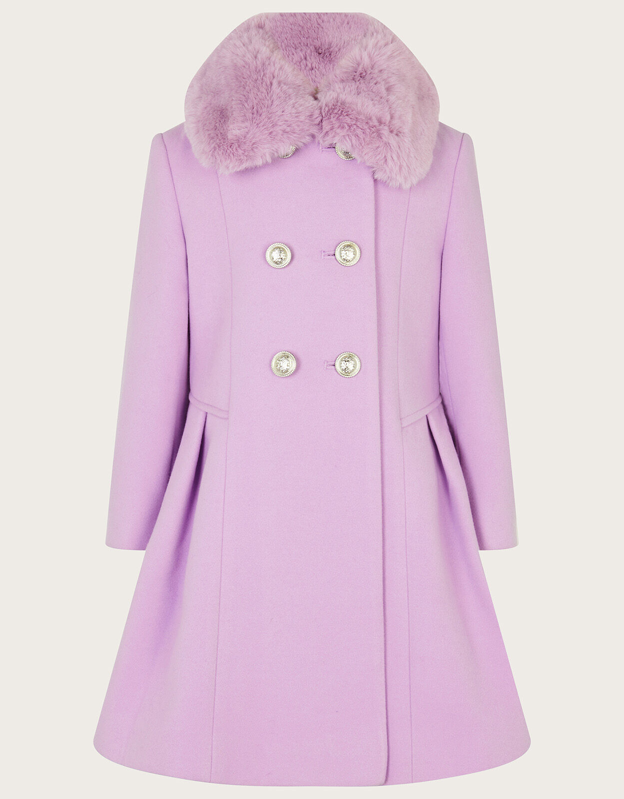 Monsoon lilac coat cheap