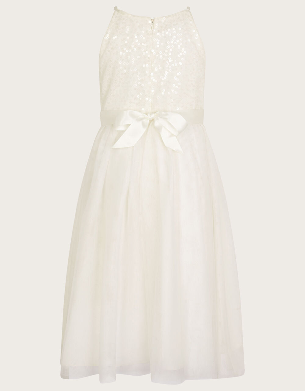 Truth Sequin Maxi Dress Ivory Girls' Dresses Monsoon UK.