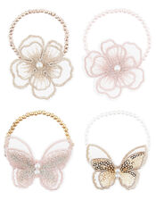 Sequin Lacey Bracelet Set , , large