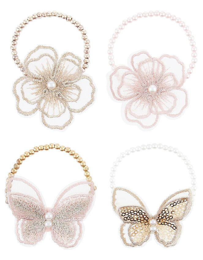 Sequin Lacey Bracelet Set , , large