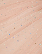 Tutu Spot Tulle Skirt, Natural (CHAMPAGNE), large