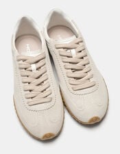 Hoff Bridge Suede Trainers, Camel (BEIGE), large