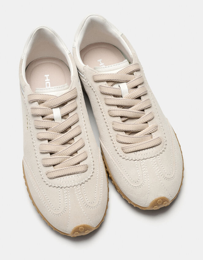 Hoff Bridge Suede Trainers, Camel (BEIGE), large