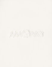 Baby Lace Bando and Socks Set, Ivory (IVORY), large