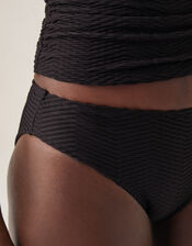 Alicia Rib Bikini Bottoms, Black (BLACK), large