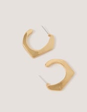 Angular Hoop Earrings, , large
