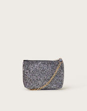 Glitter Chain Strap Bag, , large