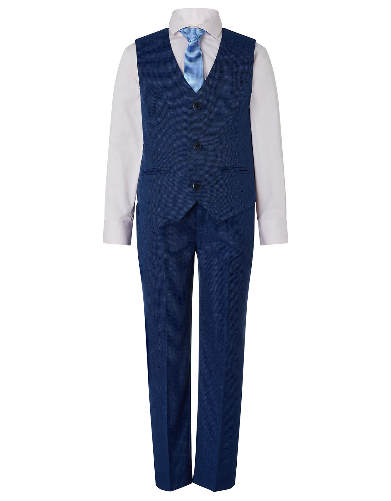 Terno Slim Fit Rosefia Para Meninos - Conjunto Completo E Estiloso