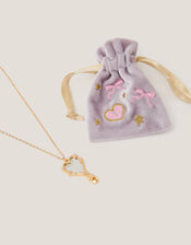 Magic Mirror Necklace & Pouch Set, , large