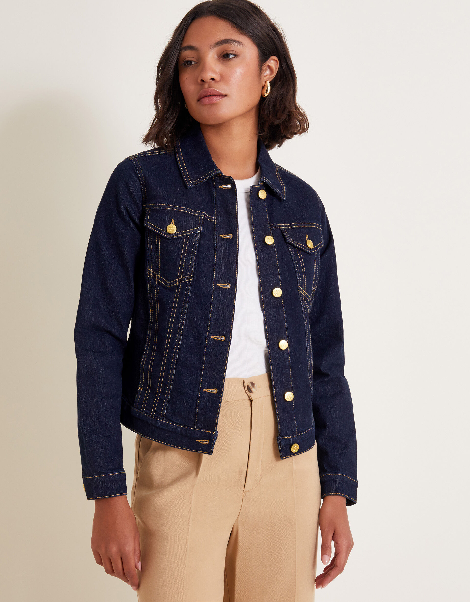 Monsoon dani top denim jacket