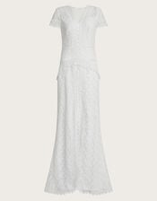 Sienna Lace Maxi Wedding Dress, Ivory (IVORY), large