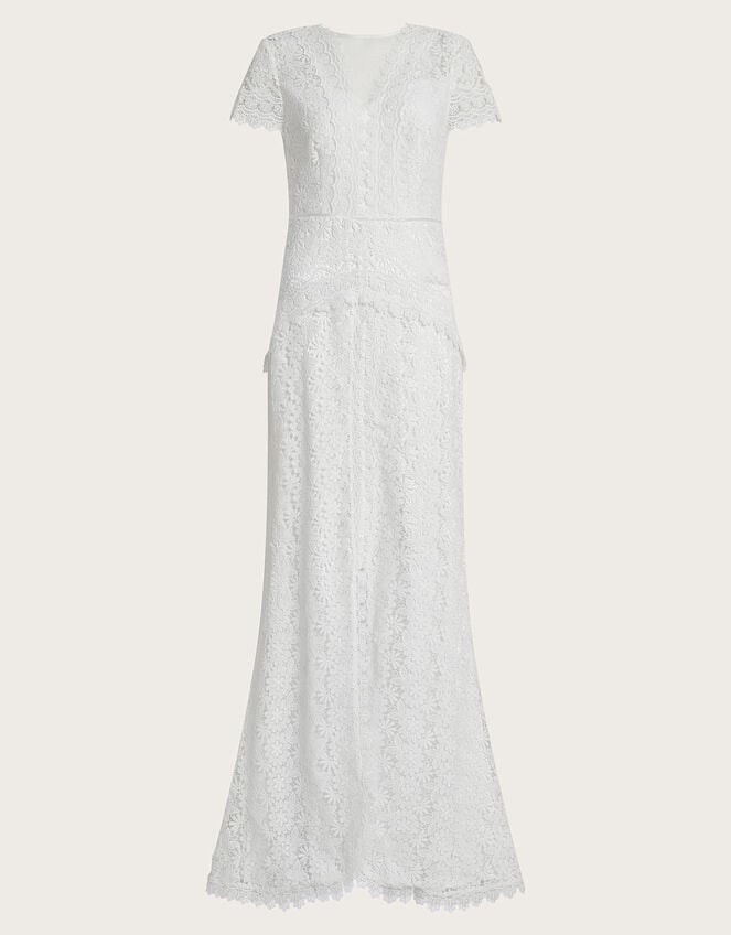Sienna Lace Maxi Wedding Dress, Ivory (IVORY), large