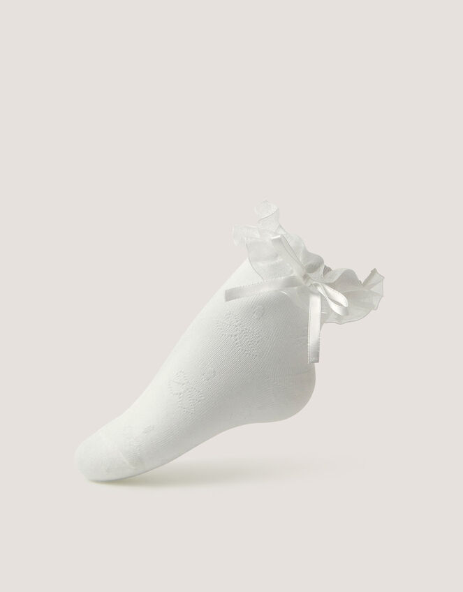 Bow Frilly Socks