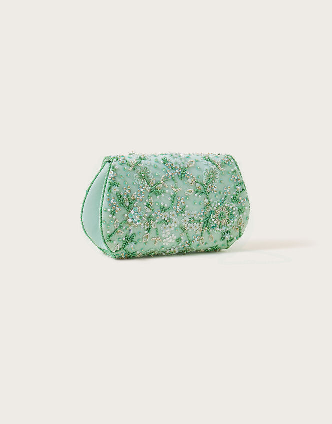 Floral Embellished Occasion Bag, , large