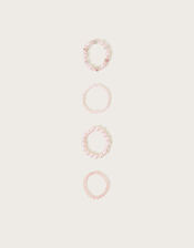 4-Pack Pearl Bead Stretch Bracelets, , large