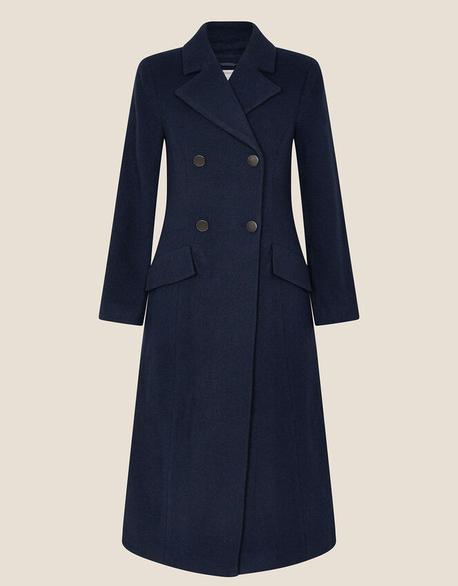 Jamie Military Coat, Blue (NAVY), large