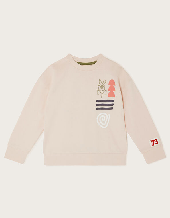 Grow Wild Graphic Sweatshirt, Natural (STONE), large