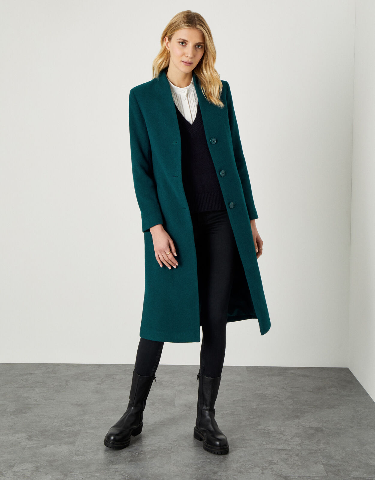 Single breasted coats ladies uk discount