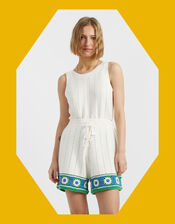 Chinti & Parker Hand Crochet Shorts , Multi (MULTI), large