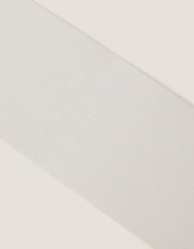 Baby Butterfly Lace Tights, White (WHITE), large