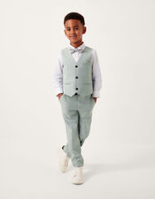 Freddie 4-Piece Suit & Bow Tie , Green (SAGE), large