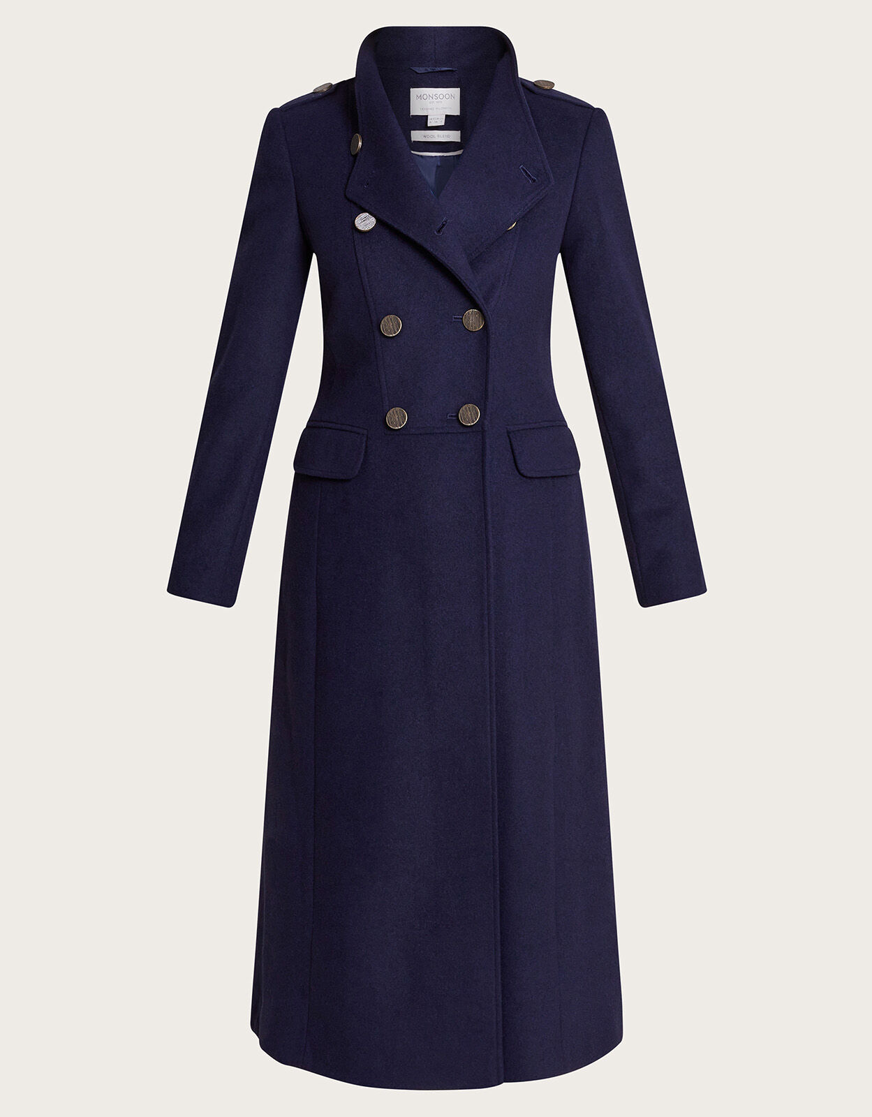 Skirted peacoat discount